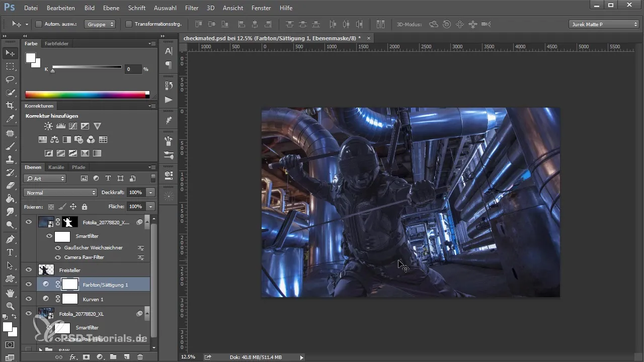Le tecniche perfette per la fusione di modello e sfondo in Photoshop