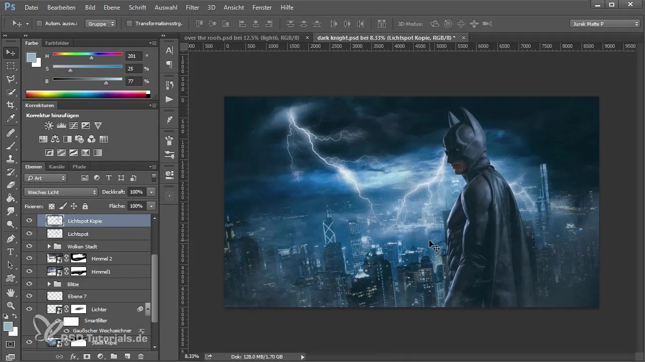 Murciélagos en Photoshop: Insertar y Diseñar
