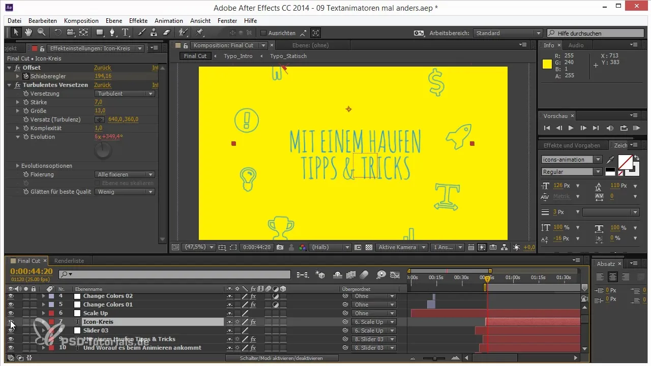 Escalado efectivo para impresionantes animaciones