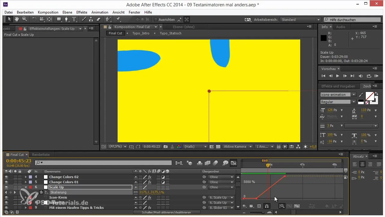 Escalado efectivo para impresionantes animaciones
