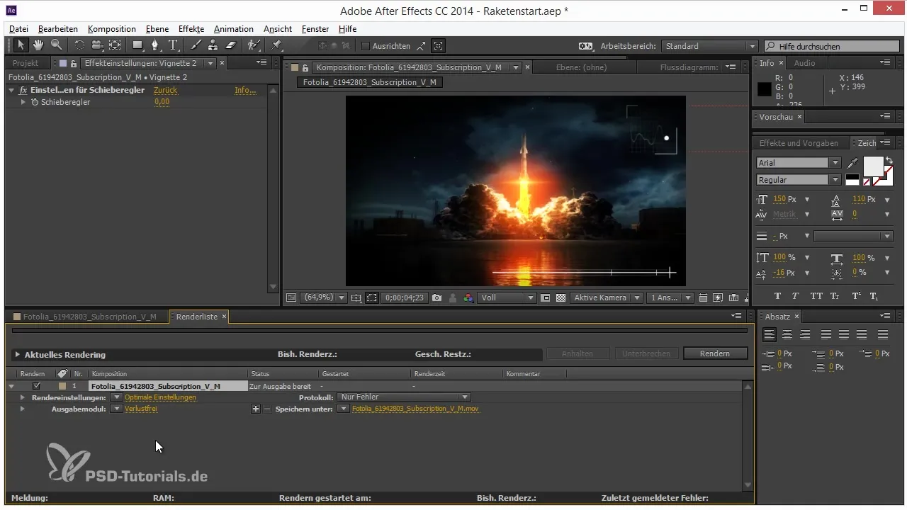 Utilisation efficace de la liste de rendu dans After Effects Utilisation efficace de la liste de rendu dans After Effects