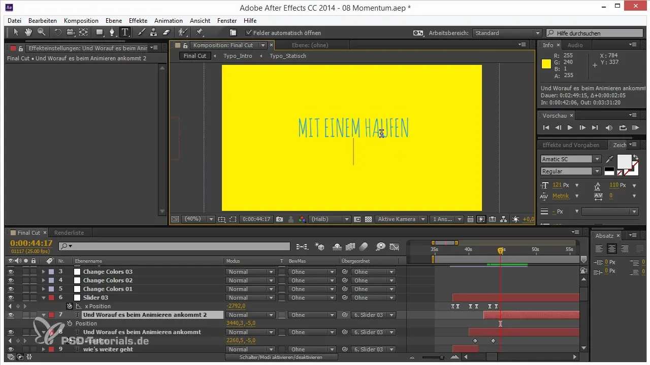 Animación procedural con animadores de texto hecha fácil