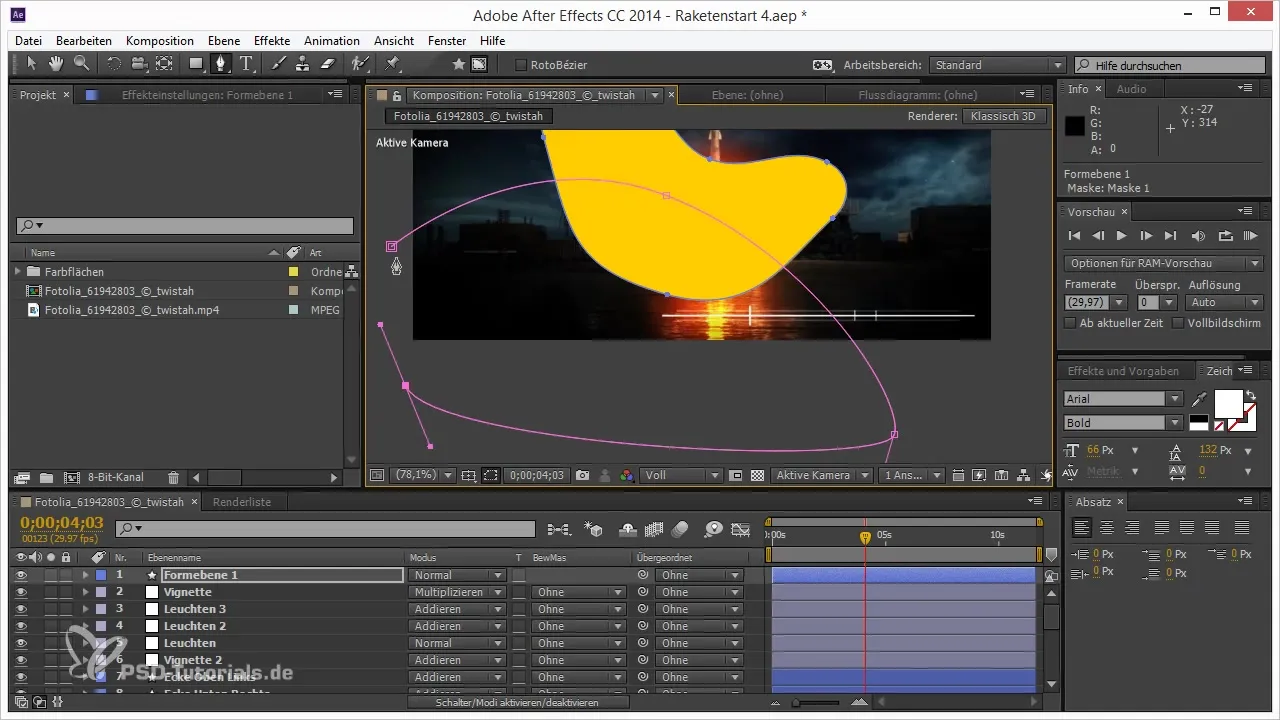Utilizar máscaras de manera eficiente en After Effects