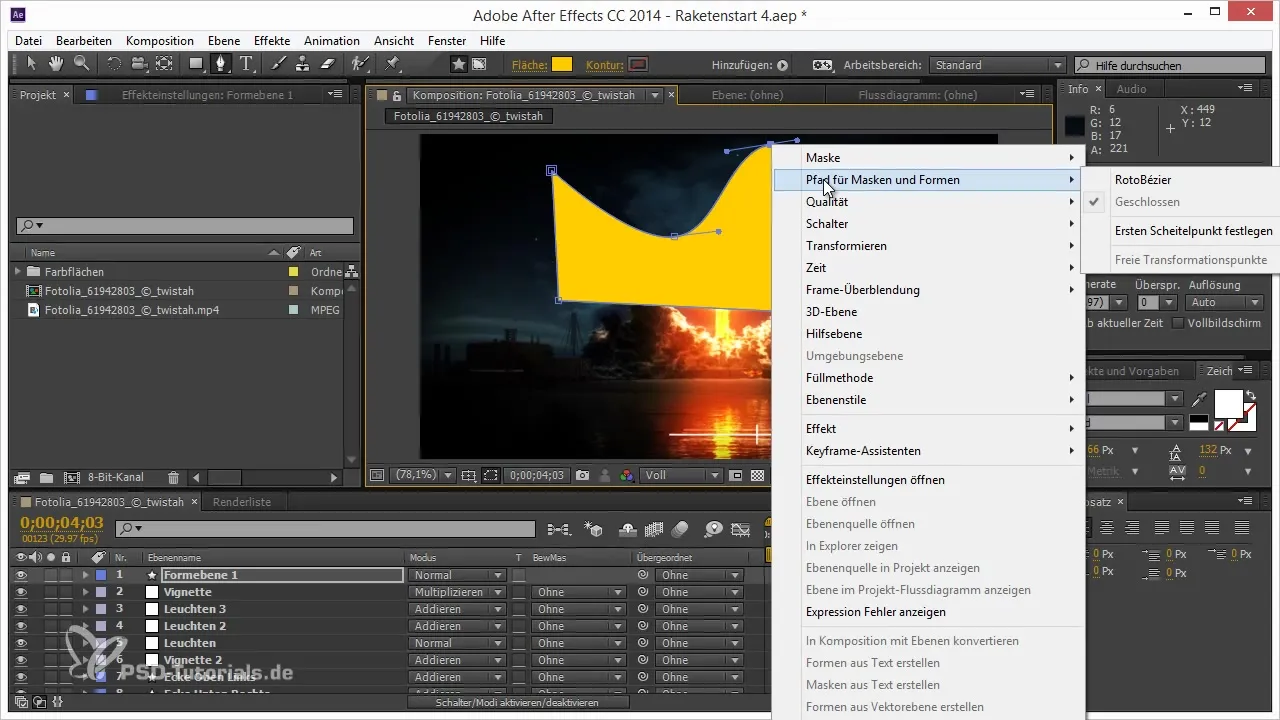 Utilizar máscaras de manera eficiente en After Effects
