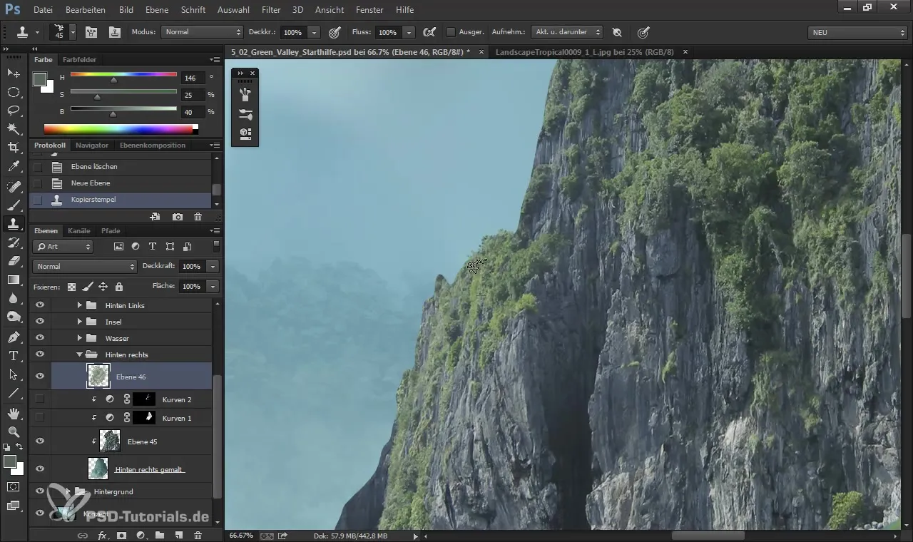 Optimización de bordes en la pintura digital