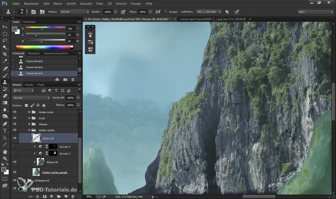 Optimización de bordes en la pintura digital