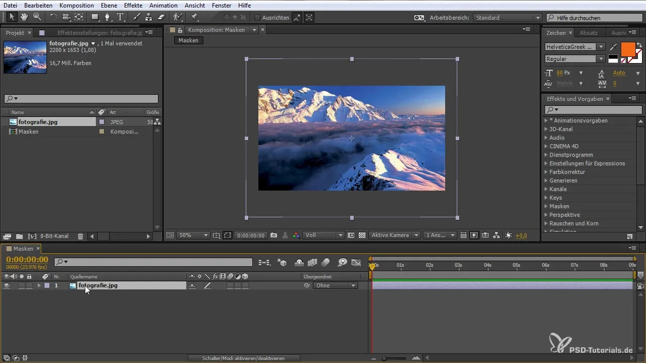 Maski w After Effects do efektów kreatywnych
