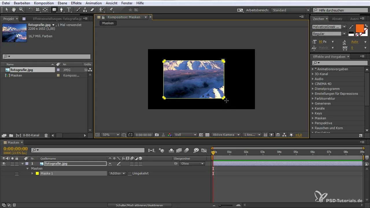 Maski w After Effects dla kreatywnych efektów