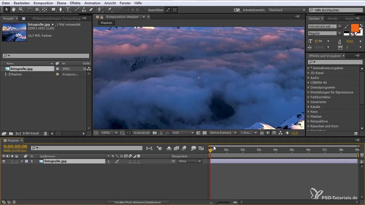Maski w After Effects dla kreatywnych efektów