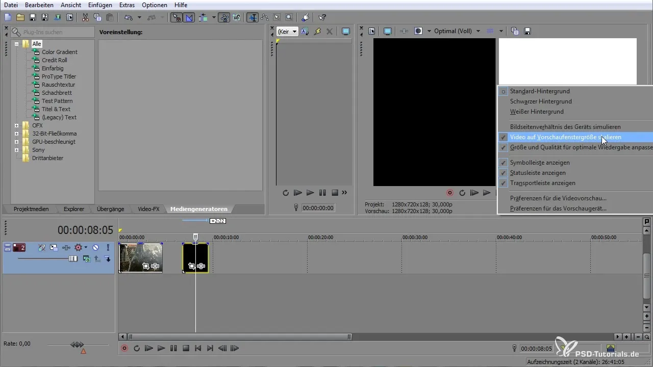 Efektīvas projekts iestatījumi VEGAS Pro - Tava soli pa solim rokasgrāmata