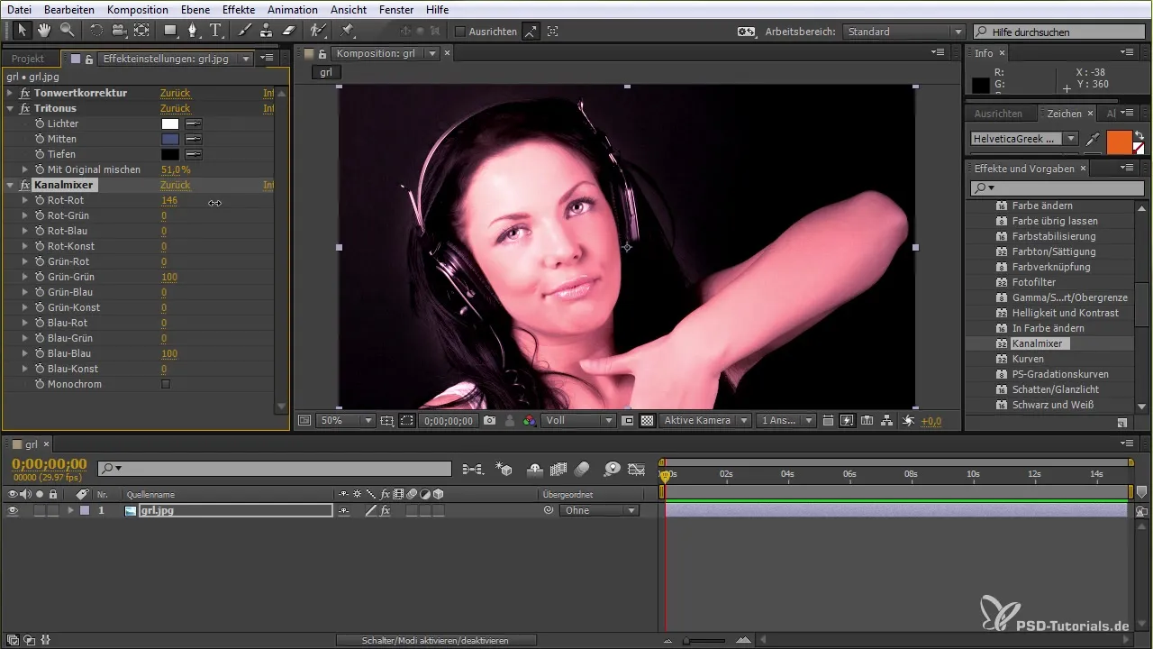 After Effects Tutorial dla wignet i refleksów