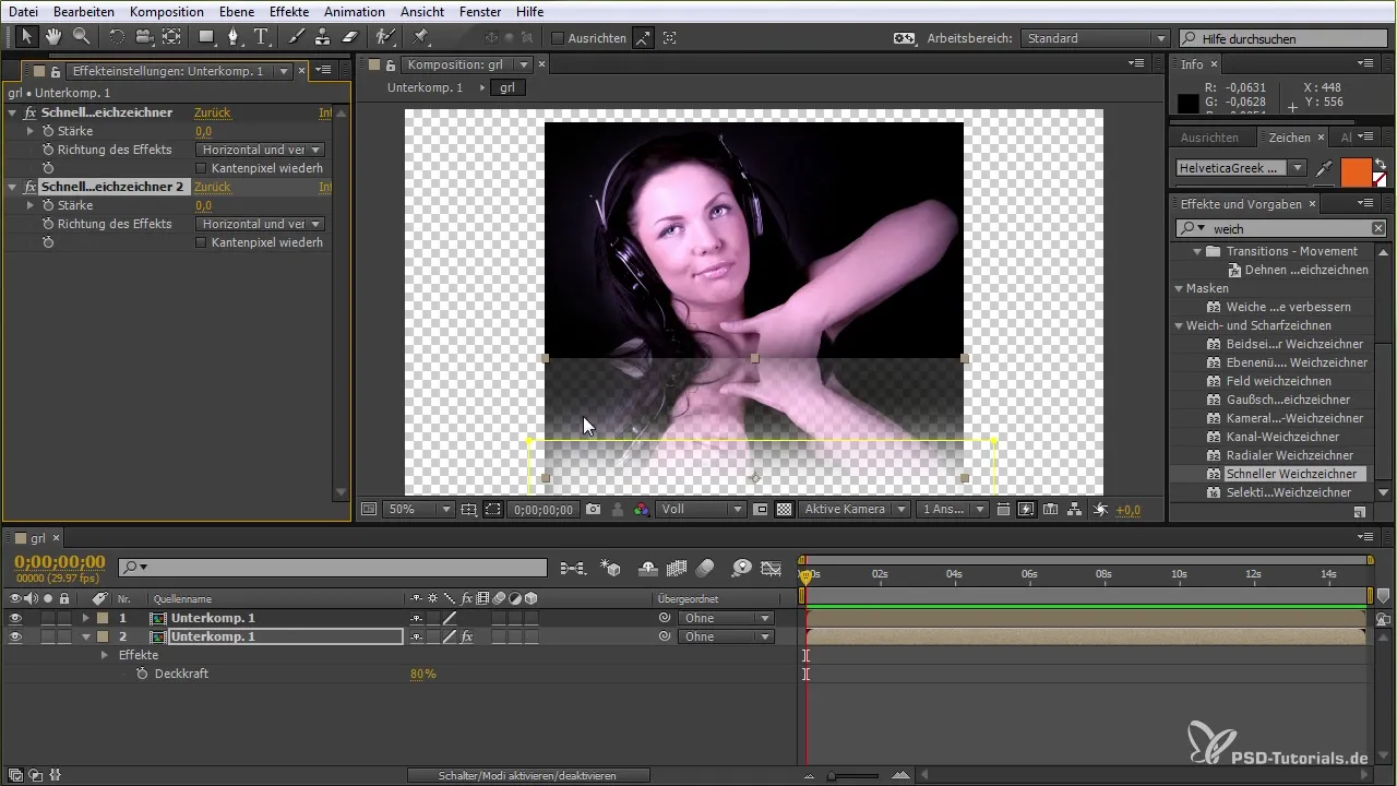 After Effects Tutorial na Vignetten i Reflexionen