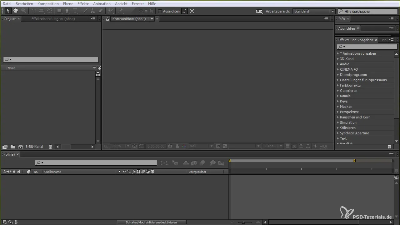 Animacja tekstu i suwak w After Effects dla początkujących