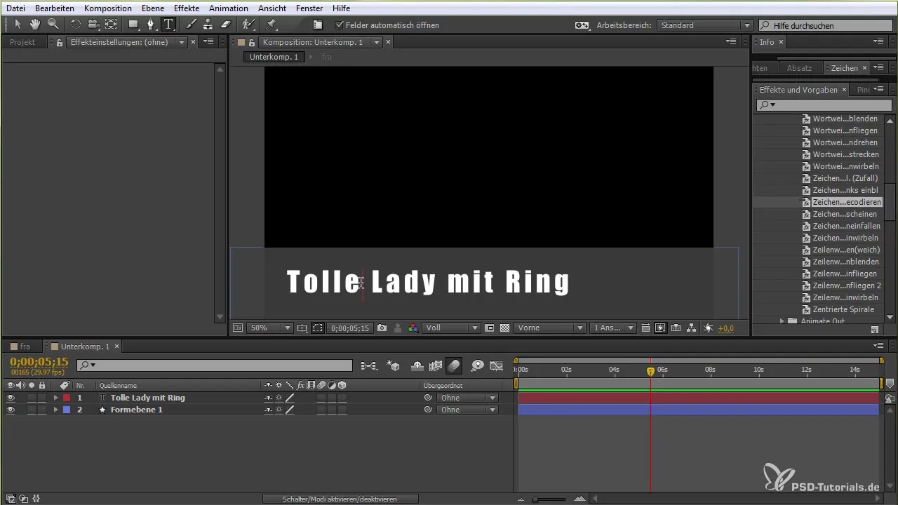 Animacja tekstu i Slider w After Effects dla początkujących