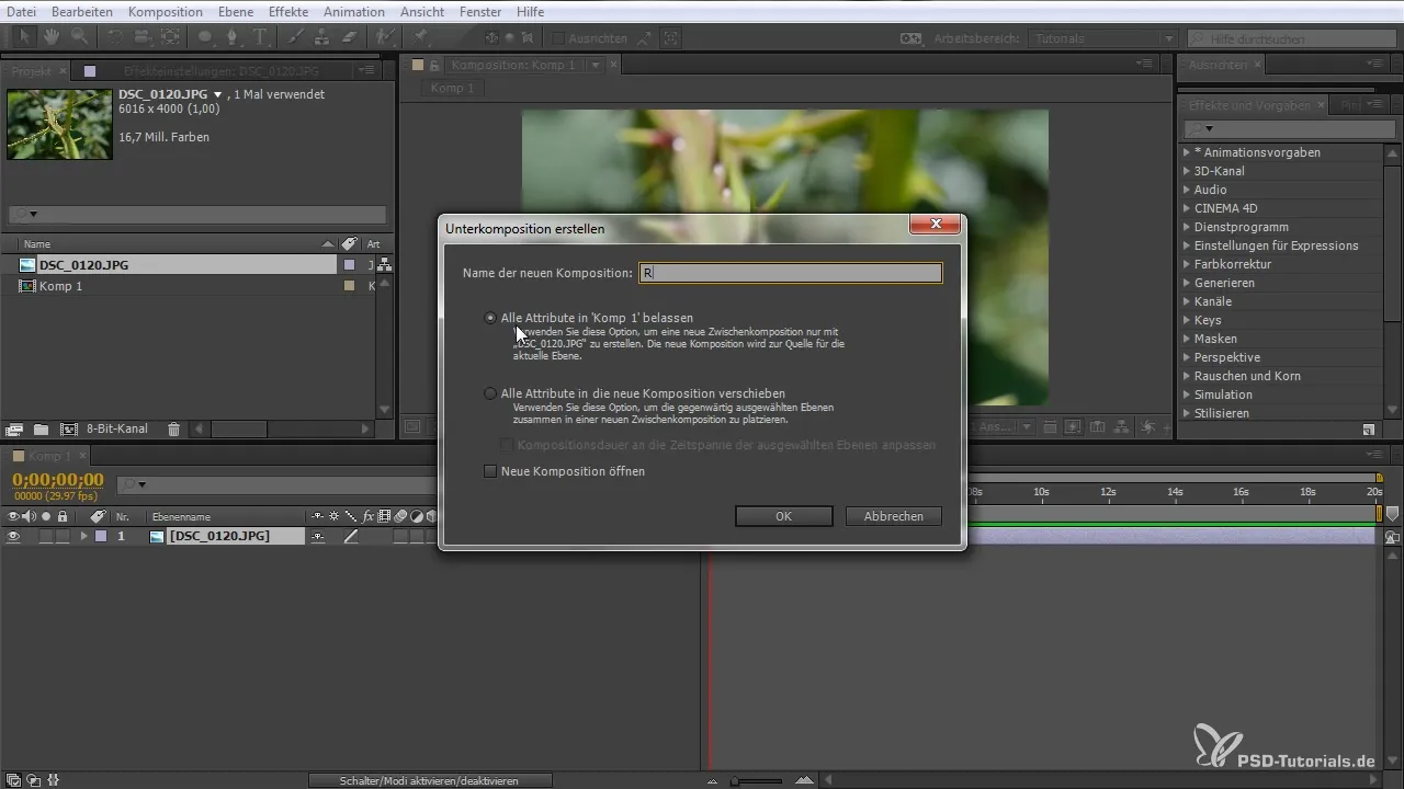 Stworzyć efekt RGB-Splitt w After Effects