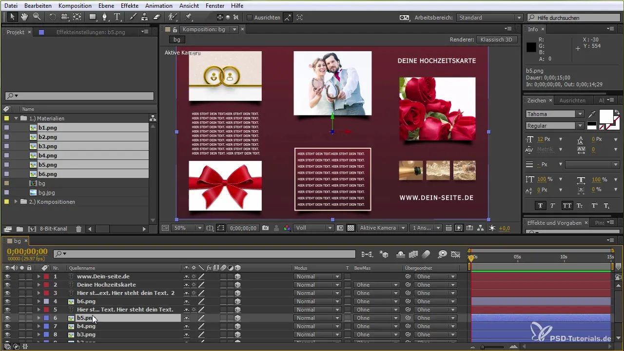 Stwórz unikalną kartkę ślubną w After Effects