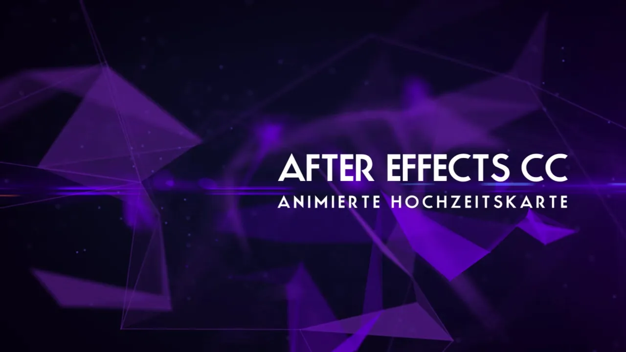 Zaanimuj unikalną kartę ślubną w After Effects