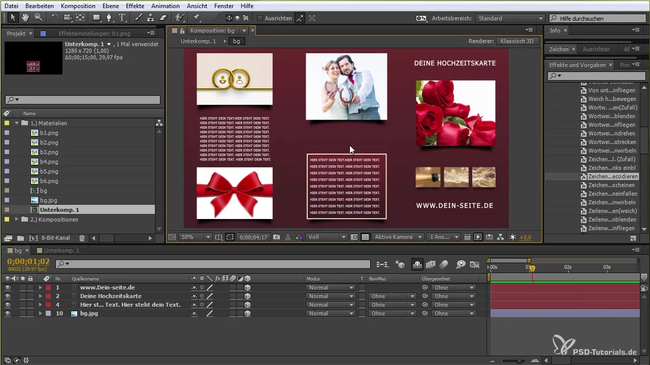 Animuj unikalną kartkę ślubną w After Effects