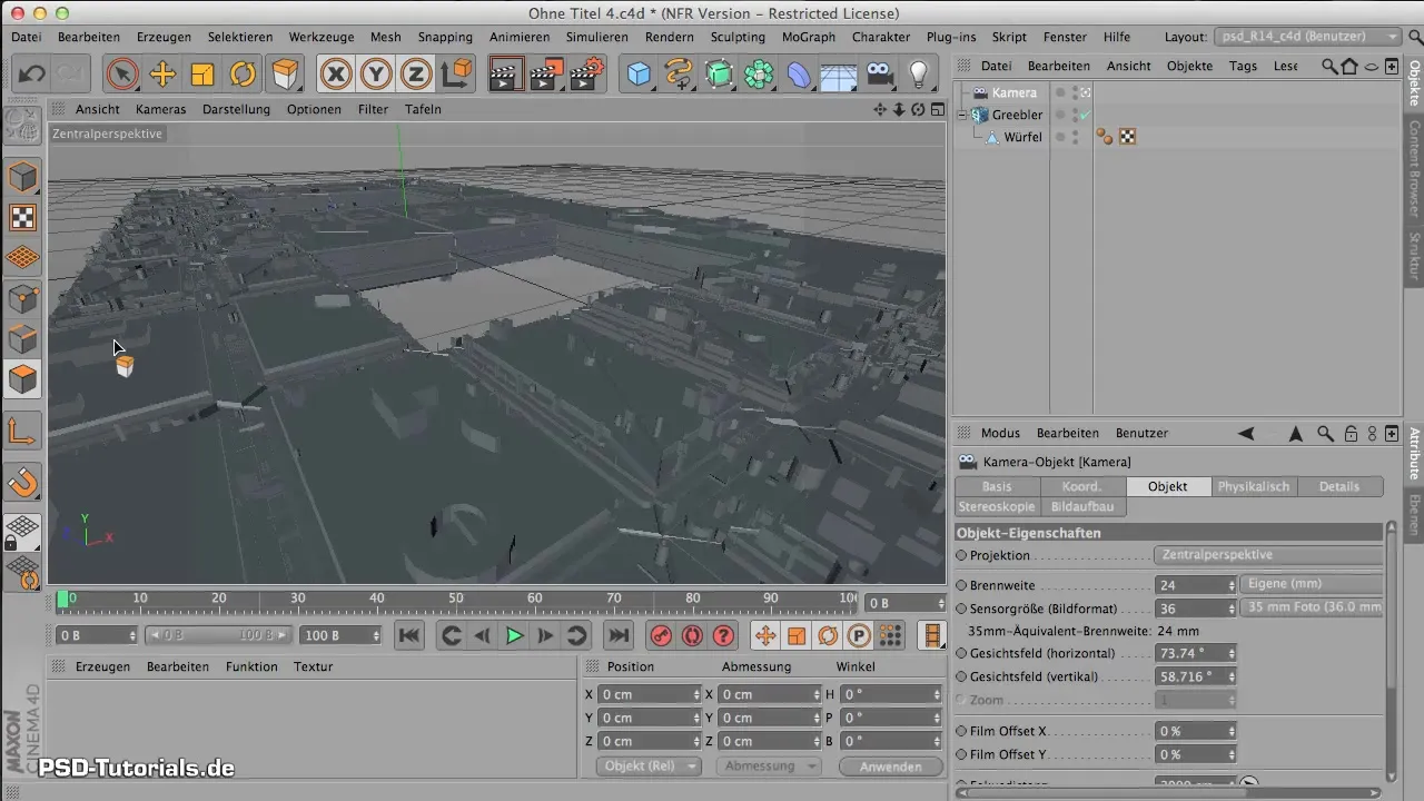 Kameraconfiguratie in 3D-omgevingen eenvoudig gemaakt