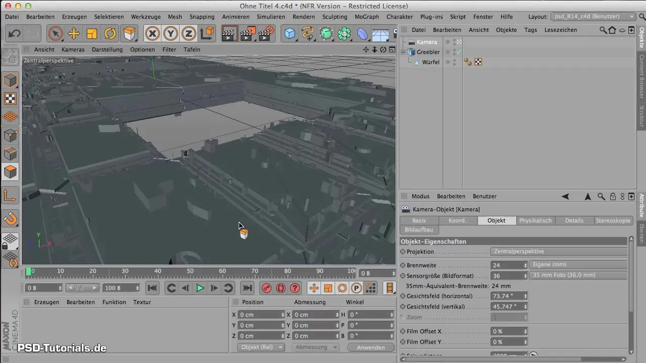 Kameraconfiguratie in 3D-omgevingen eenvoudig gemaakt