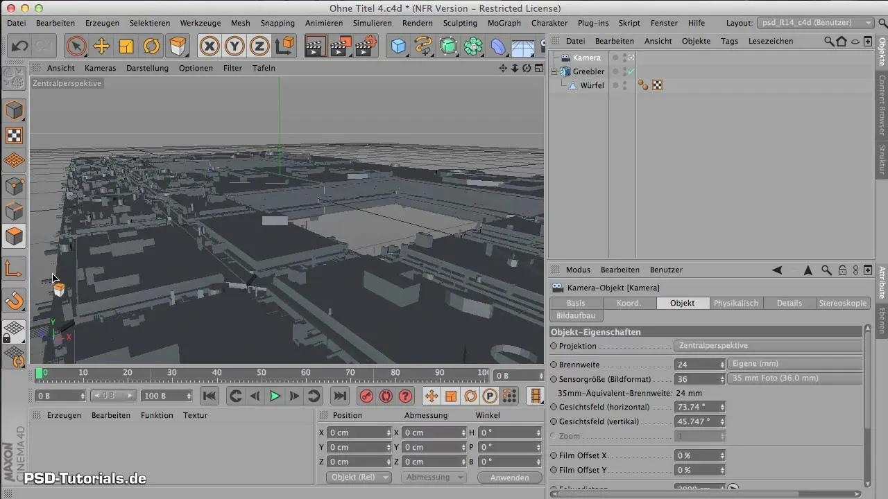 Camera-configuratie in 3D-omgevingen eenvoudig gemaakt