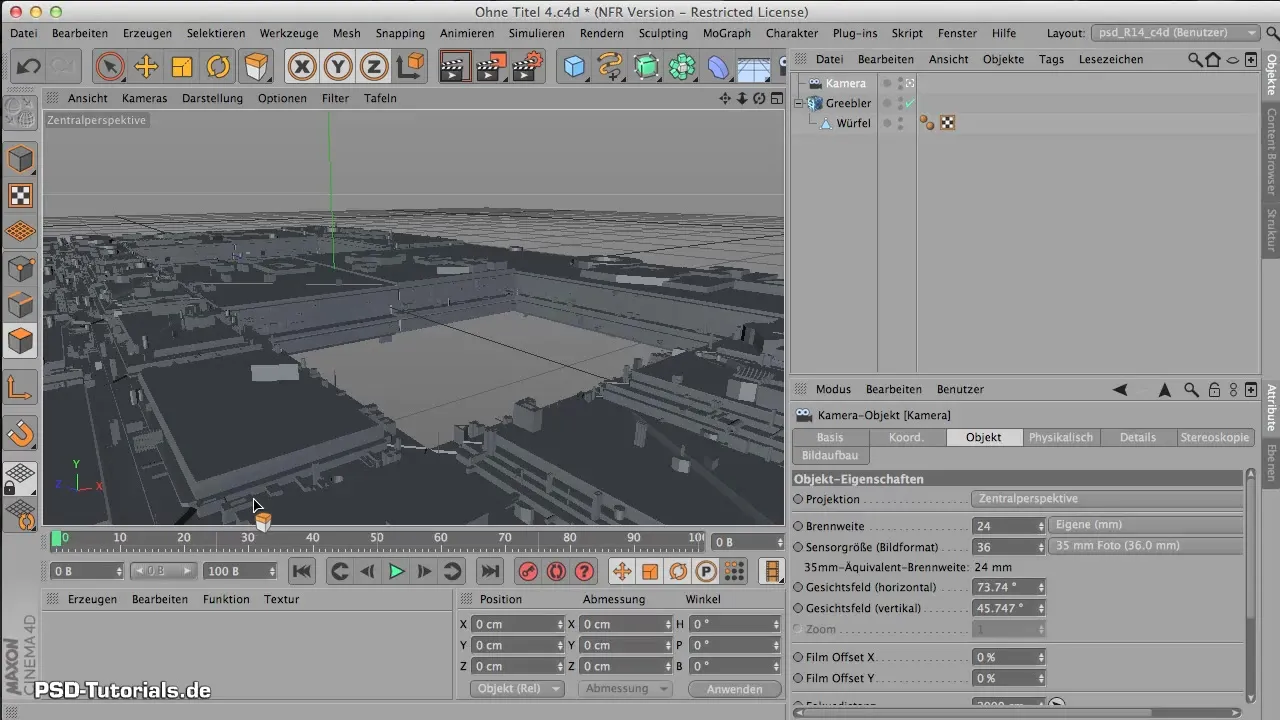 Kameraconfiguratie in 3D-omgevingen eenvoudig gemaakt