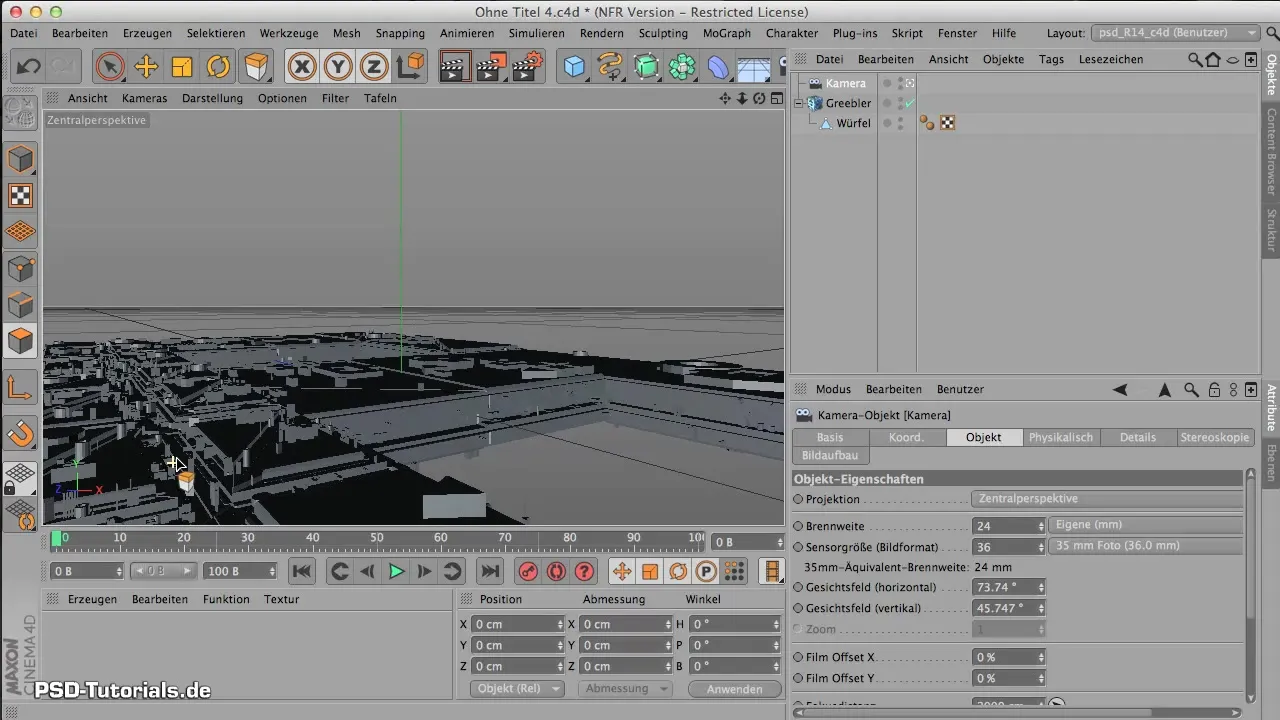 Camera-configuratie in 3D-omgevingen gemakkelijk gemaakt