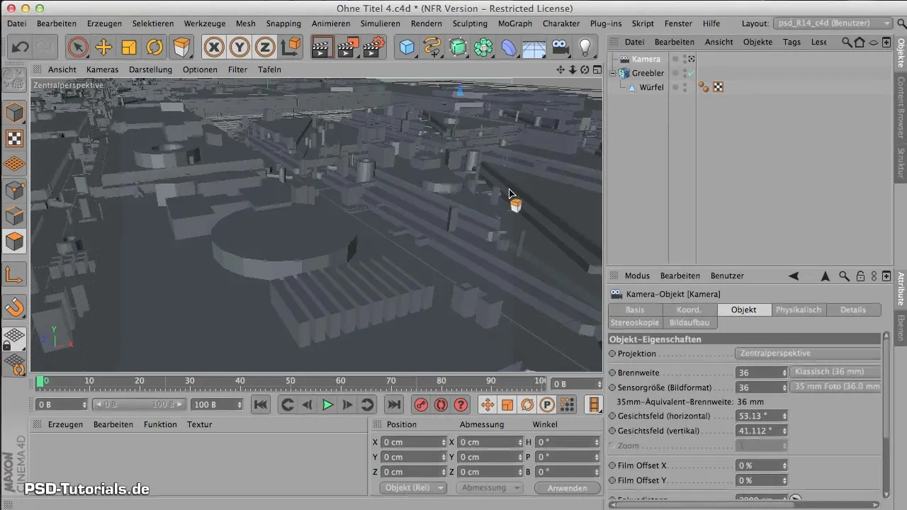 Kameraconfiguratie in 3D-omgevingen eenvoudig gemaakt