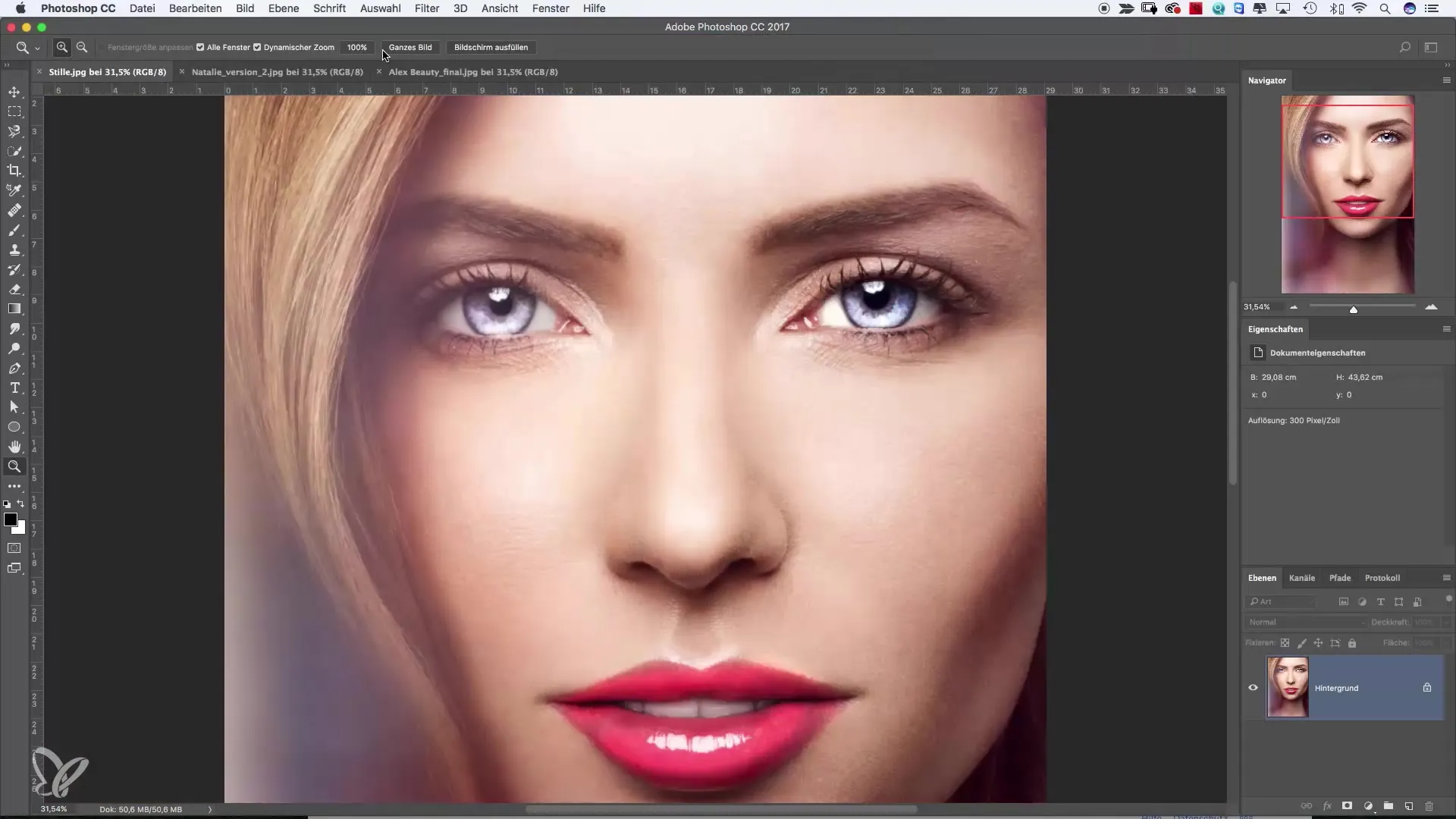 Fensterordnung in Photoshop für maximale Effizienz