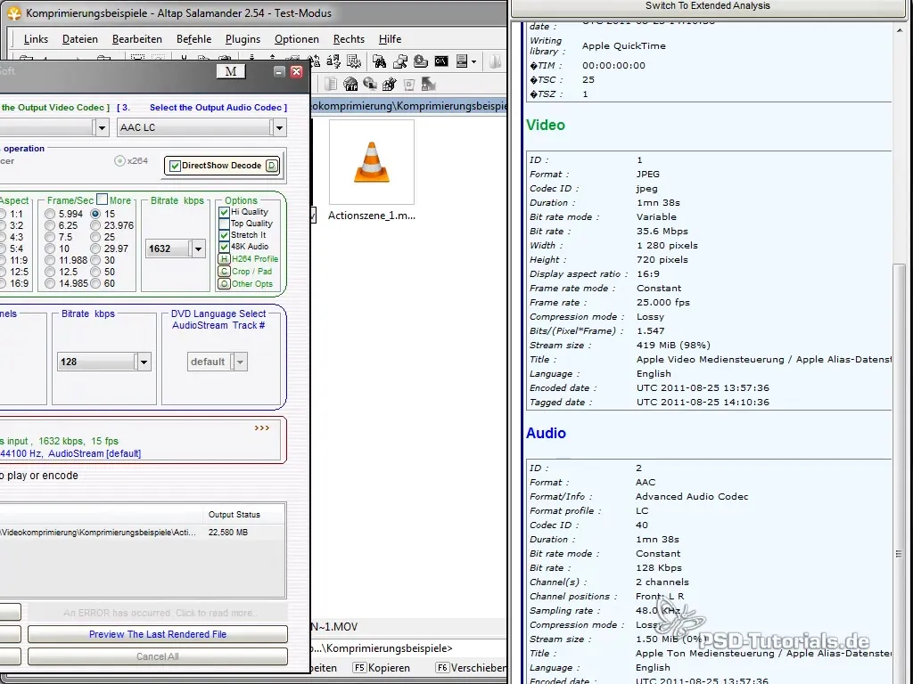 Comprimere in modo efficiente la qualità video e la dimensione del file