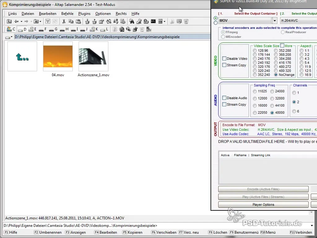 Comprimere in modo efficiente la qualità del video e la dimensione del file