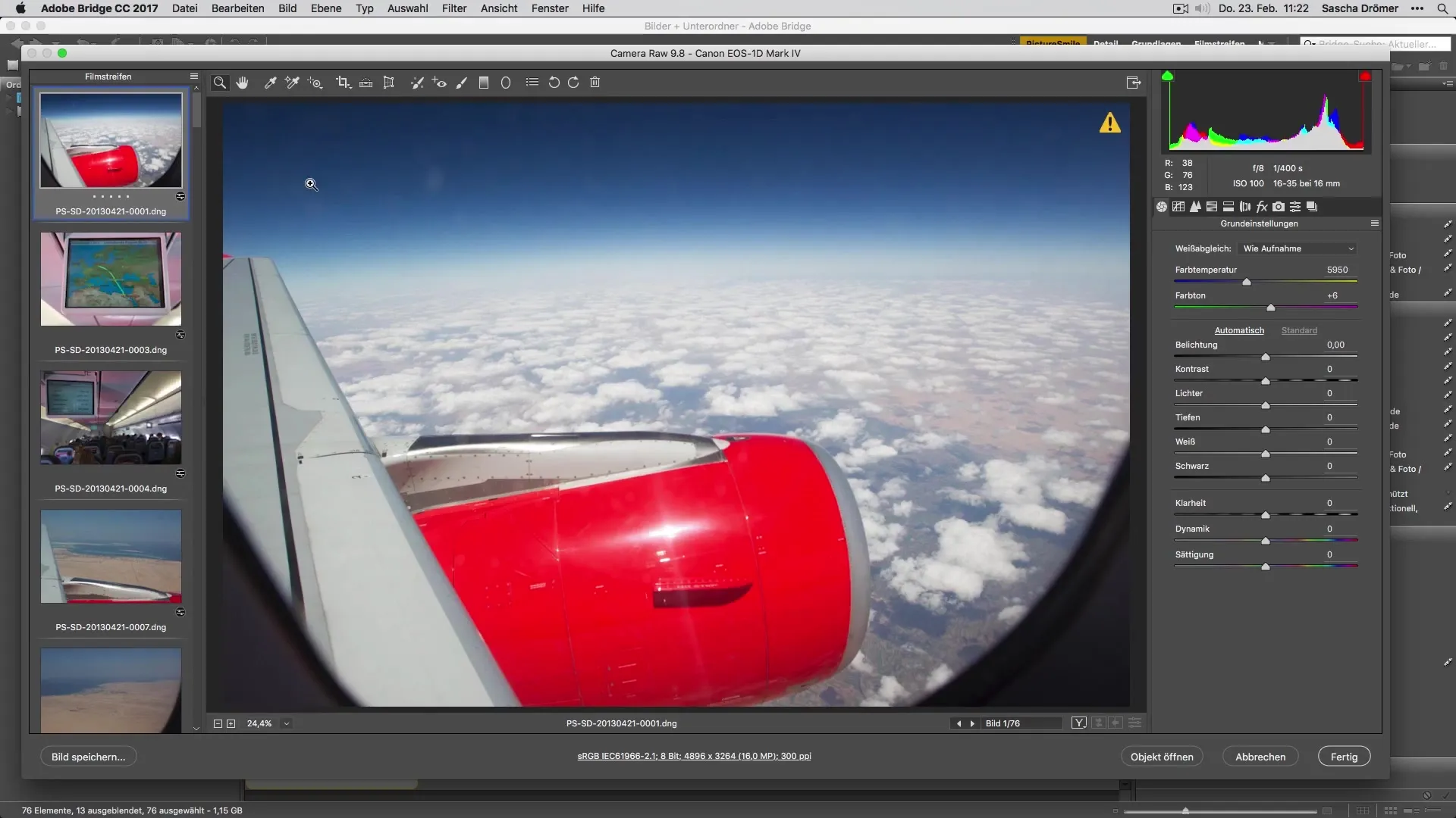 Importare efficacemente i presets per le foto di vacanza in Adobe Camera Raw