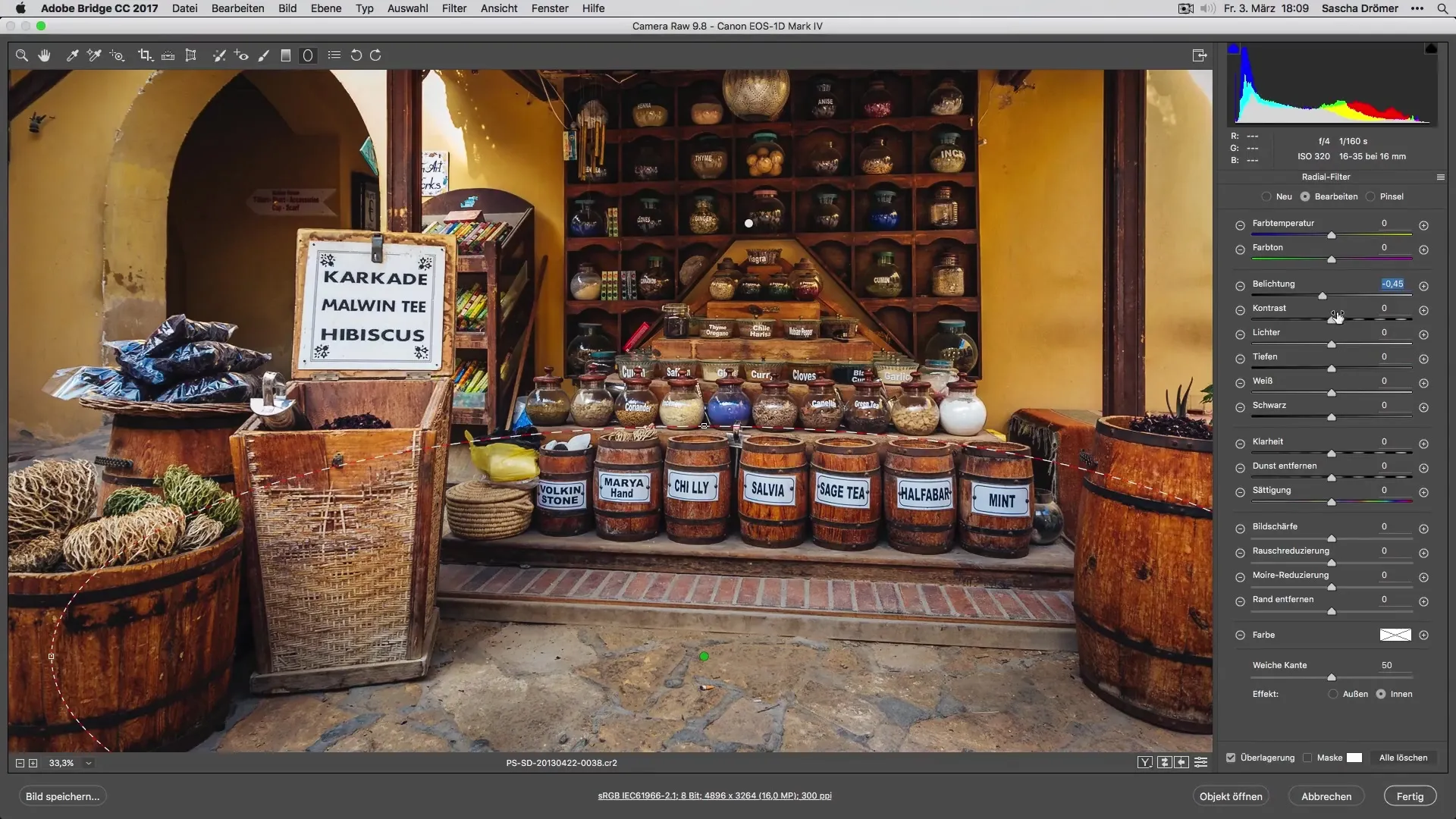 Make optimal use of fast Raw development for vacation photos