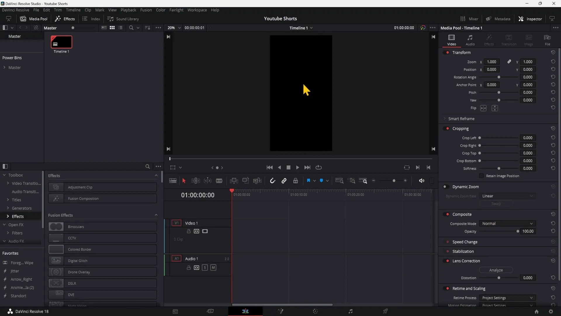 YouTube 단편 만들기: DaVinci Resolve를 사용한 PC에 대한 자세한 가이드