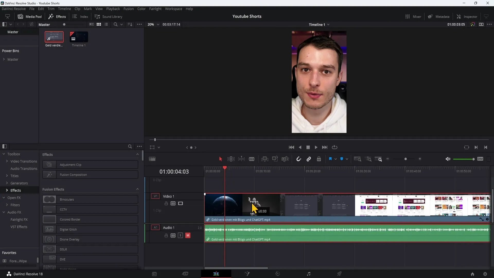 YouTube 단편 만들기: DaVinci Resolve를 사용한 PC에 대한 자세한 가이드