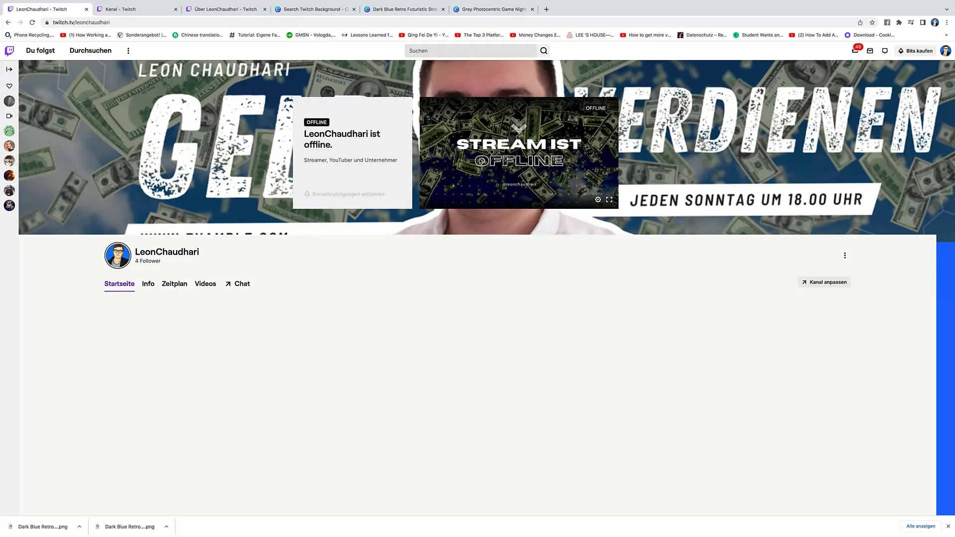 Creating an appealing video player banner for your livestream