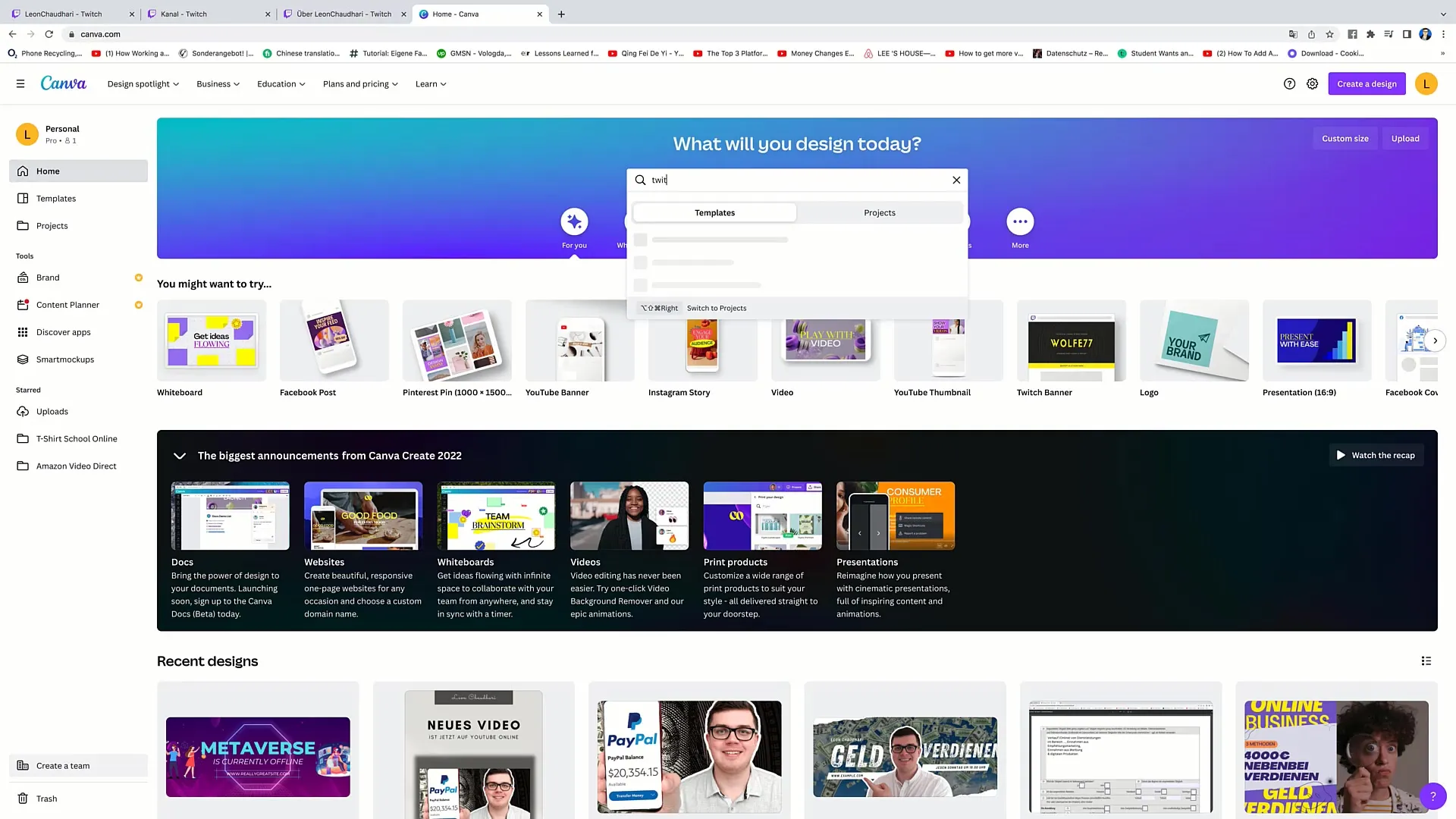 Creation of an appealing video player banner for your livestream