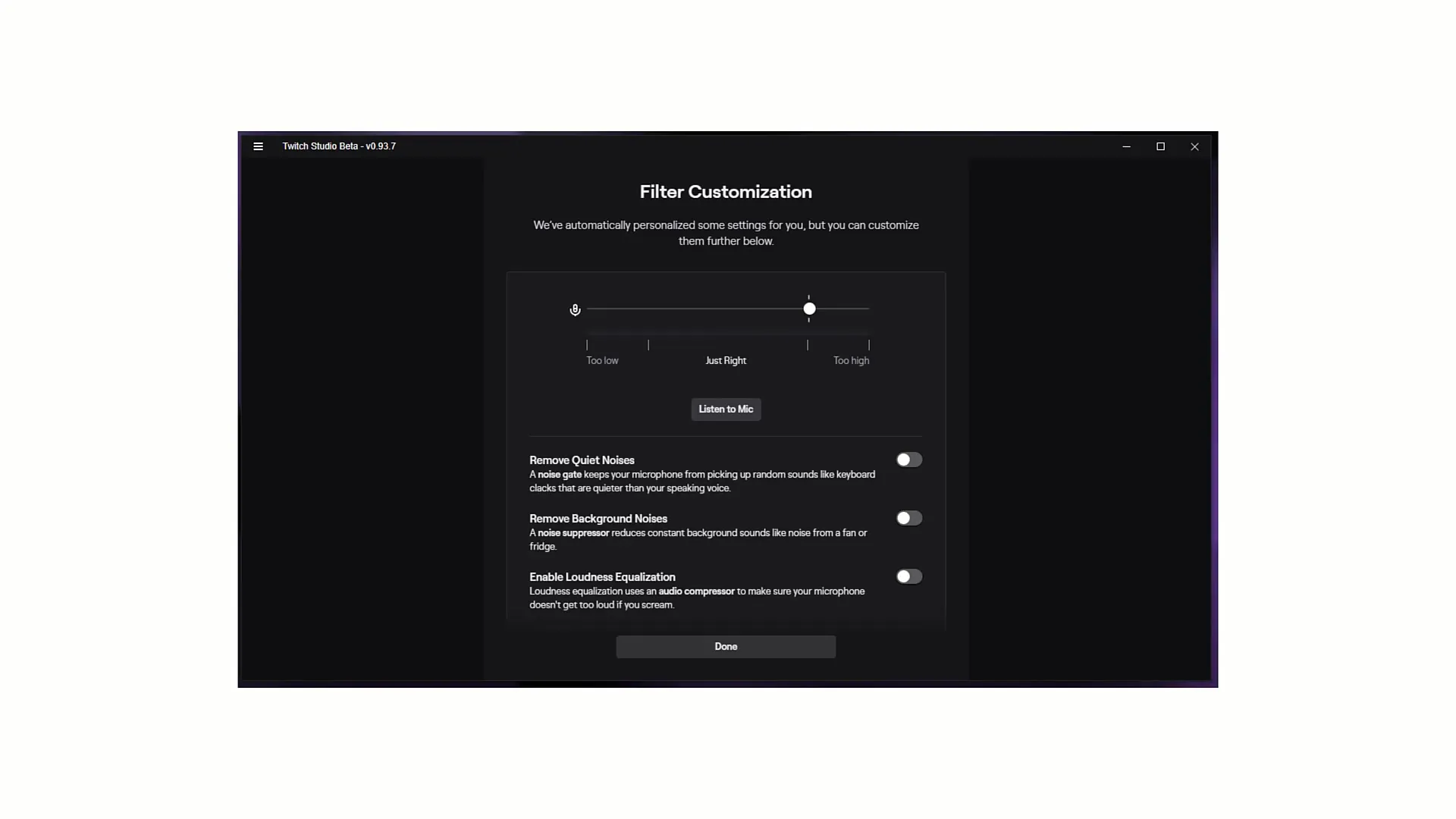 Microphone settings in Twitch Studio: A step-by-step guide