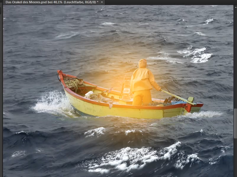 Photoshop-Composing - Das Orakel des Meeres - Teil 04: Lampe freistellen und zum Leuchten bringen