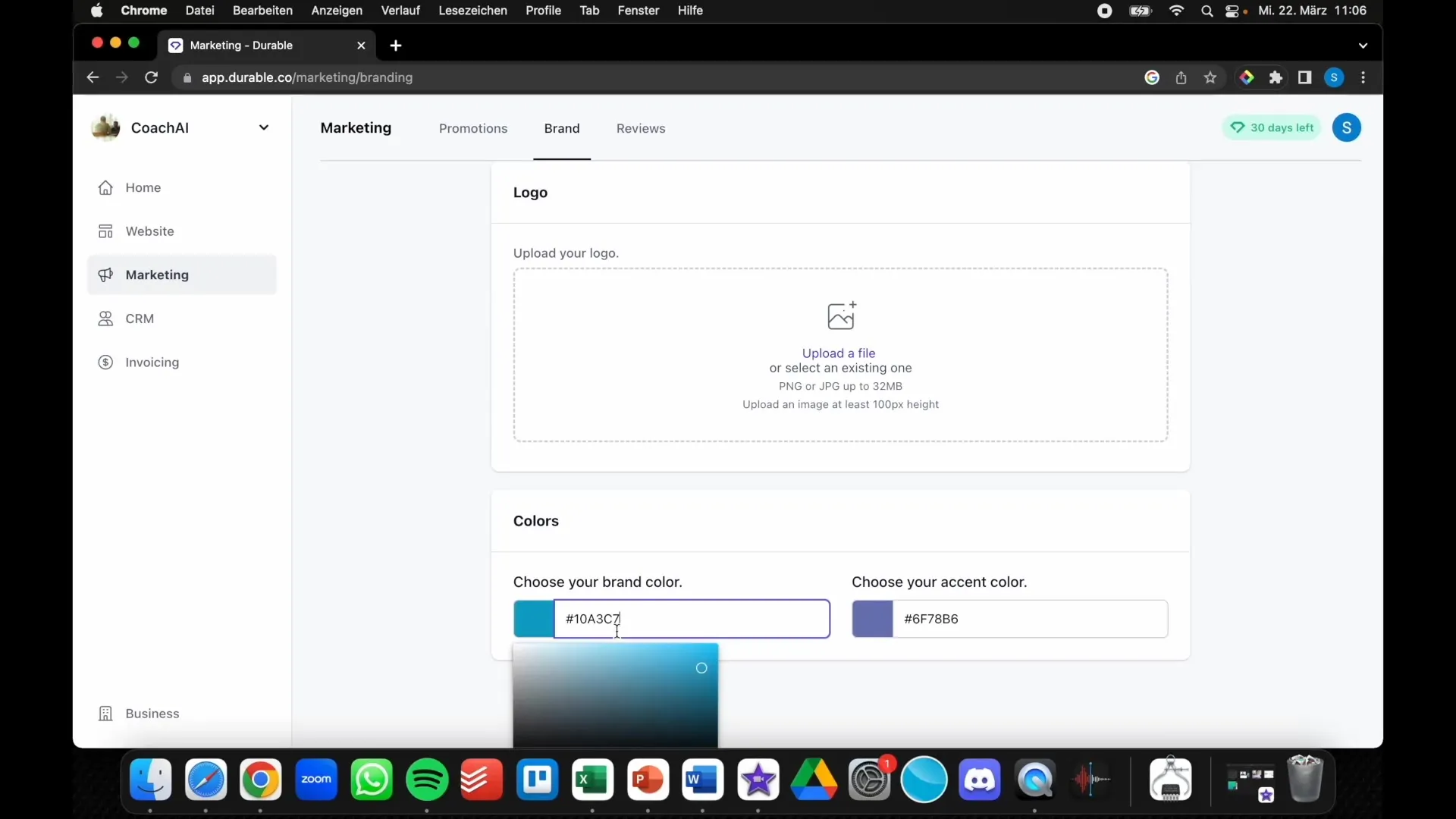 Uw eigen website in slechts 30 seconden - zo eenvoudig is het met Durable