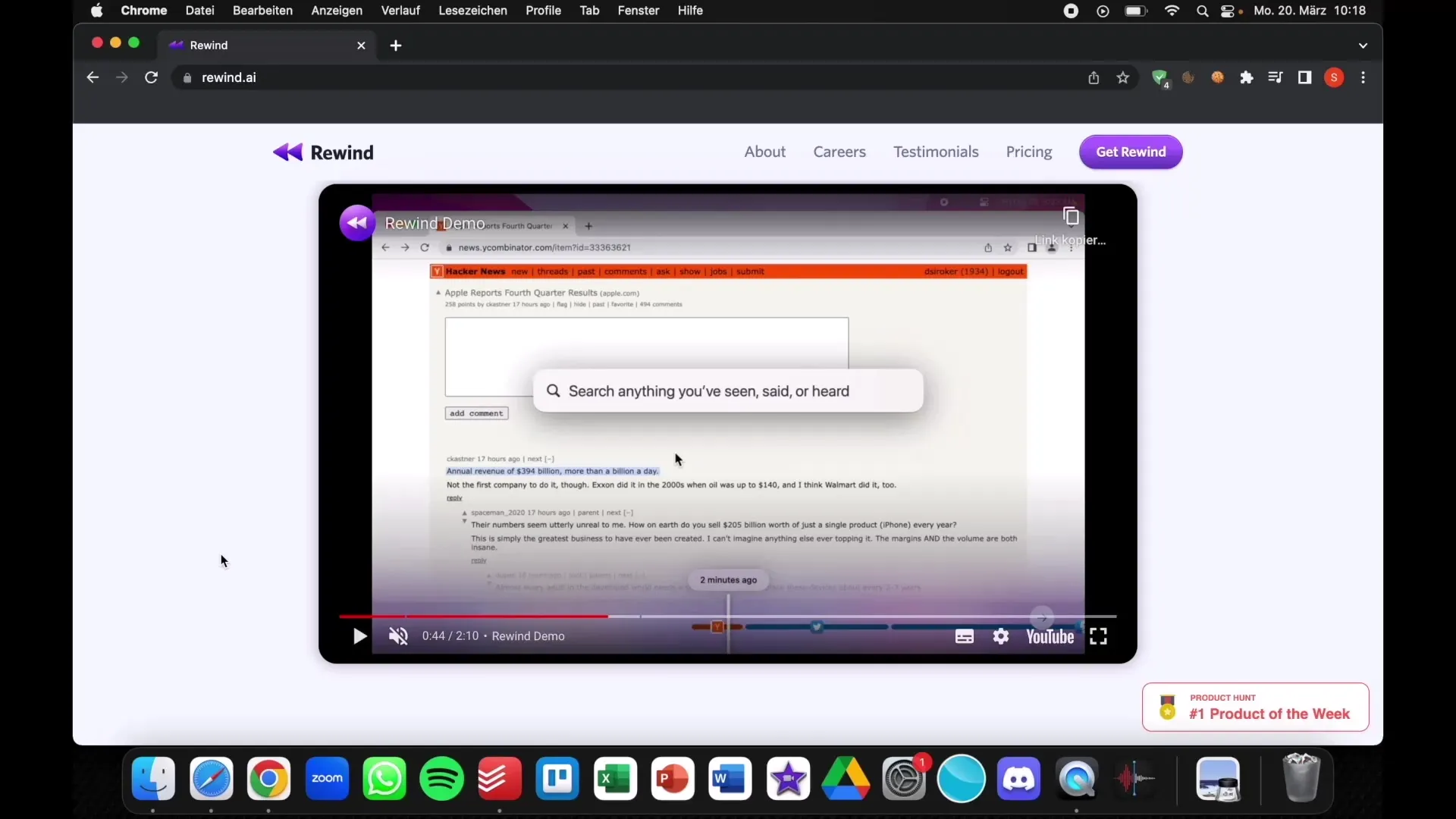 Optimal brug af Rewind til dit digitale eftermæle