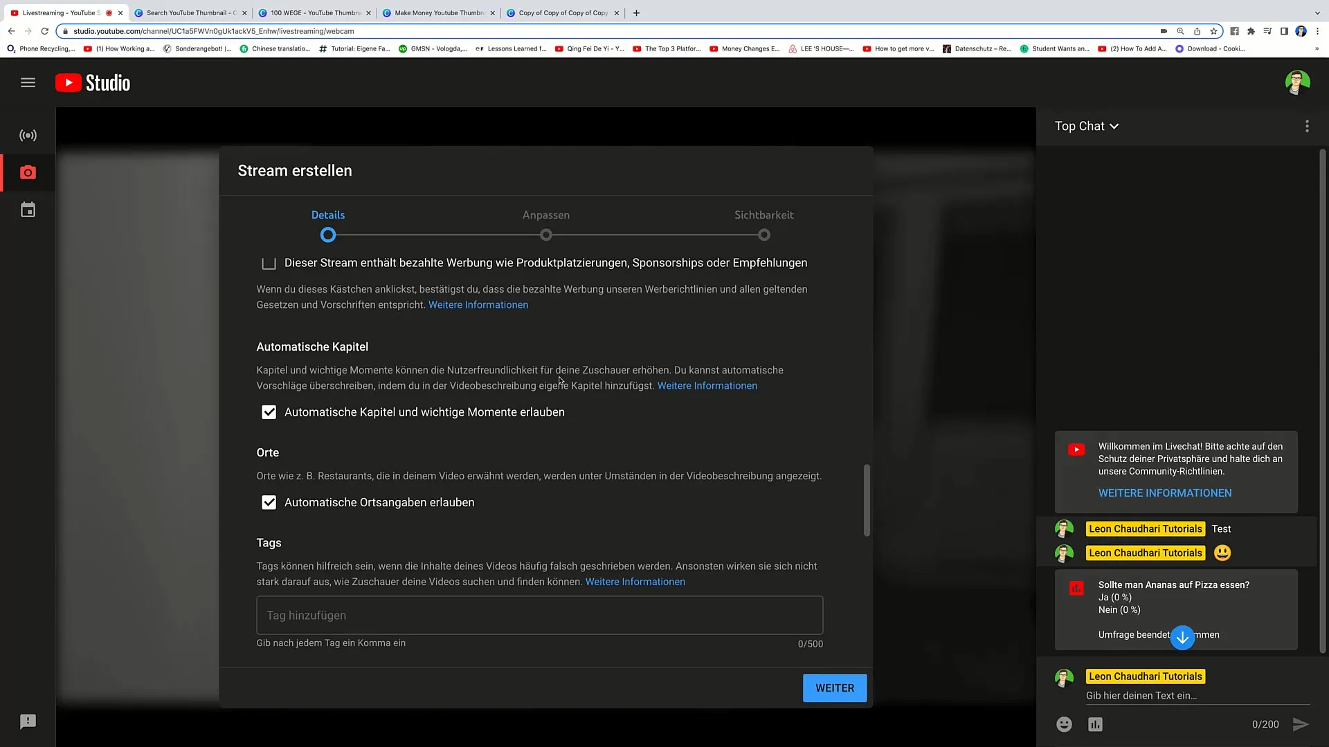 Diffusion en direct sur YouTube : Guide étape par étape pour les balises et le lancement de votre diffusion