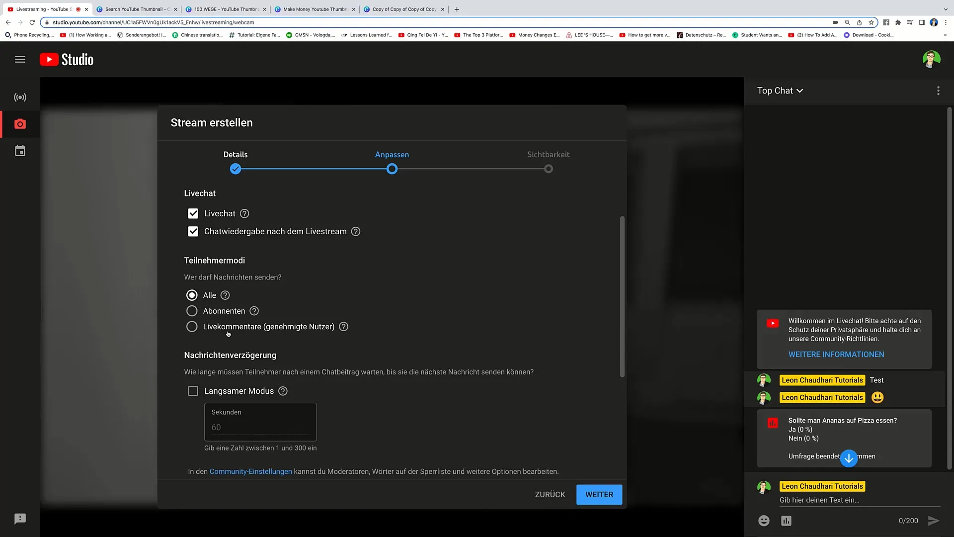 Diffusion en direct sur YouTube : Guide étape par étape pour les tags et le lancement de votre diffusion
