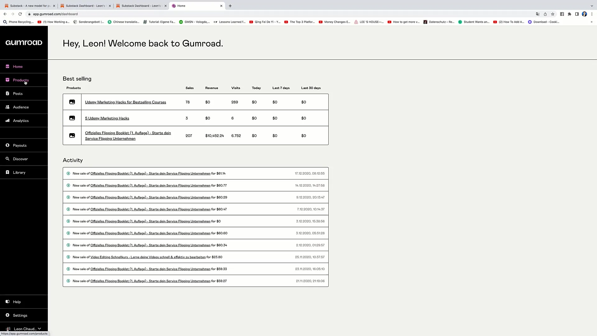 Livestreams ankündigen: Baue deine E-Mail-Liste mit Substack und Gumroad auf
