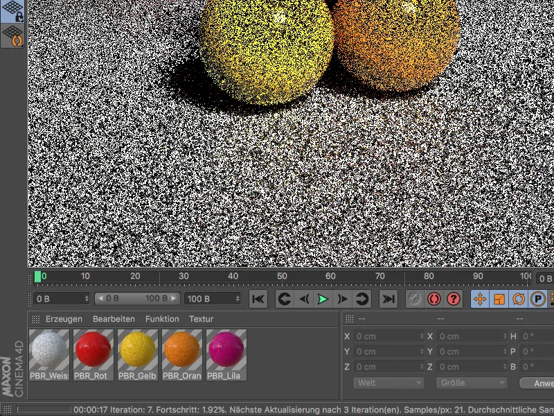 リリース19では、物理ベースのGPUレンダラーProRenderが新たに追加されました。