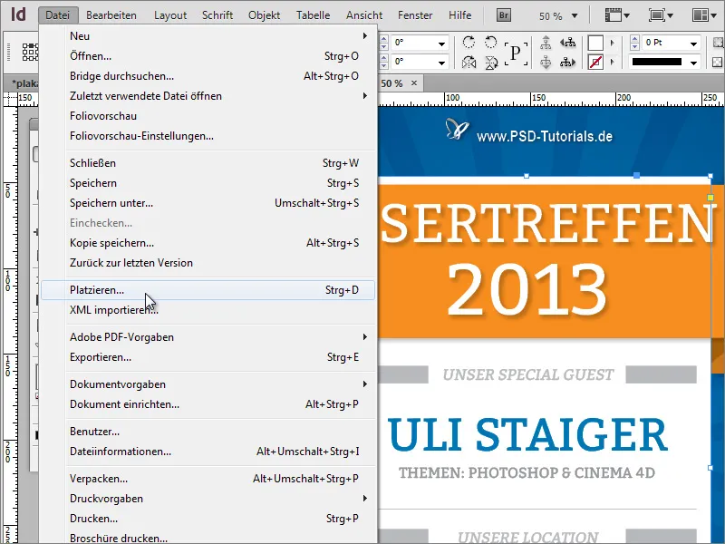 Merancang poster di Adobe InDesign - Bagian 4: Membuat QR-Code dan tekstur