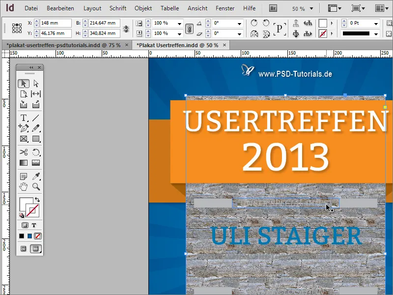 Mendesain poster di Adobe InDesign - Bagian 4: Membuat QR-Code dan tekstur