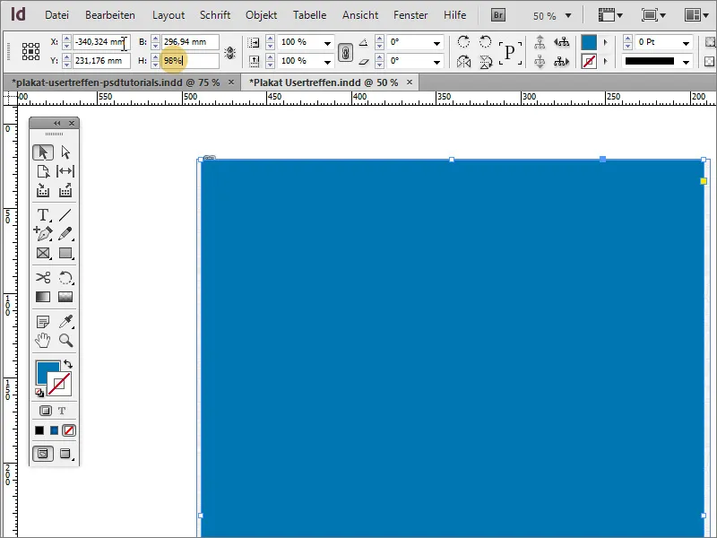 Membuat poster di Adobe InDesign - Bagian 4: Membuat QR-Code dan tekstur