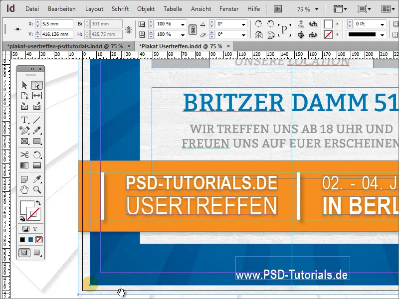 Membuat poster di Adobe InDesign - Bagian 4: Membuat kode QR dan tekstur