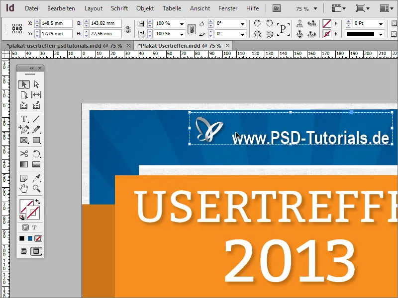 Mendesain poster di Adobe InDesign - Bagian 4: Membuat kode QR dan tekstur